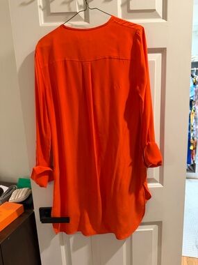 Equipment Bright Orange Long-Sleeve Tunic